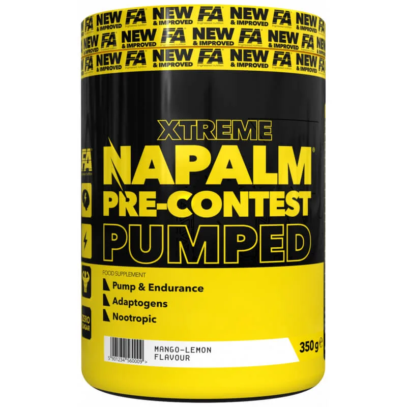 Xtreme Napalm Pre-Contest Pumped 350 g - Fitness Authority