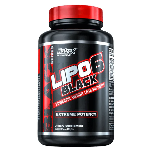 Lipo 6 Black 120 caps - Nutrex
