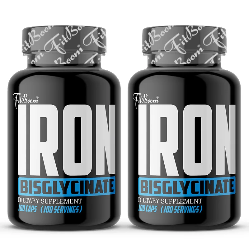 FitBoom Iron Bisglycinate 100+100 caps