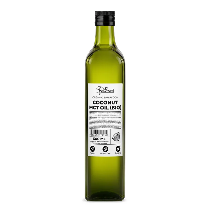 FitBoom Kokosový olej MCT BIO 500 ml