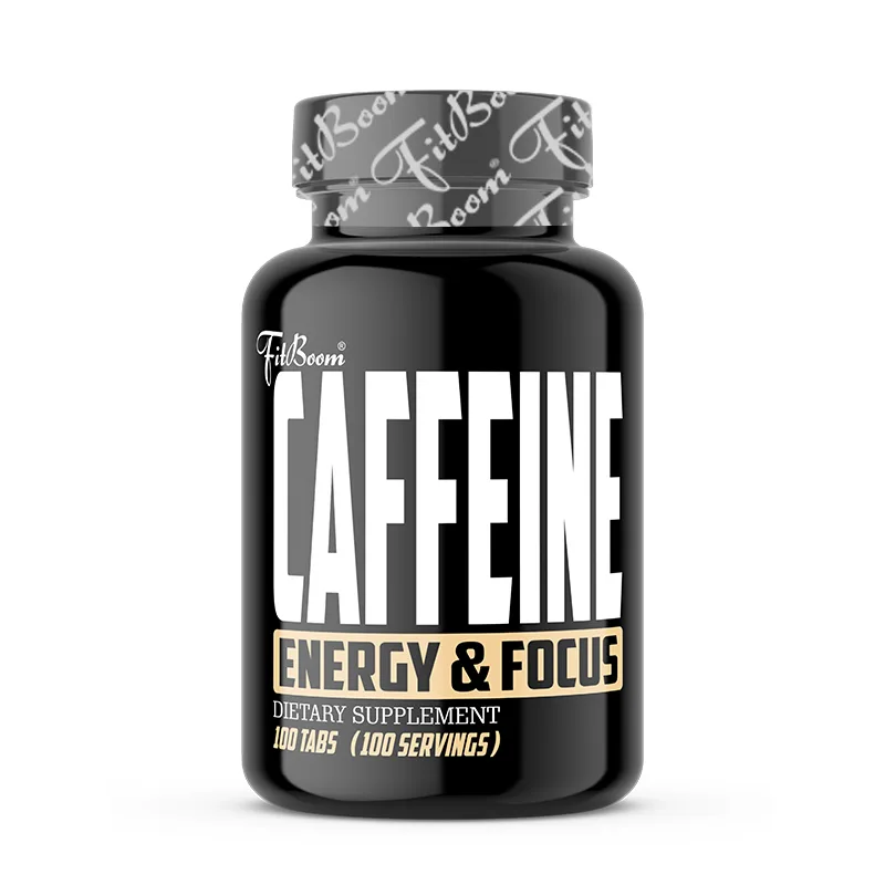 FitBoom Caffeine 100 tabs.